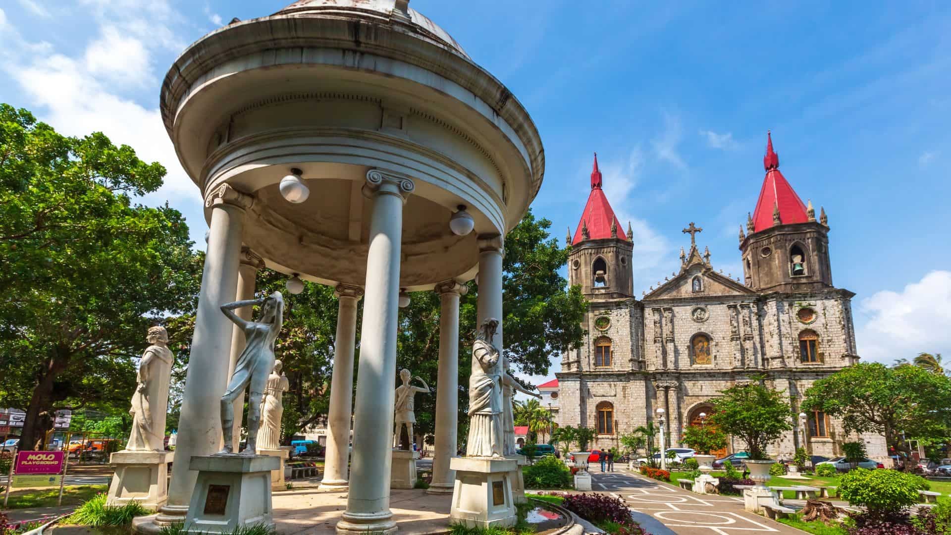 Temple building in the Philippines