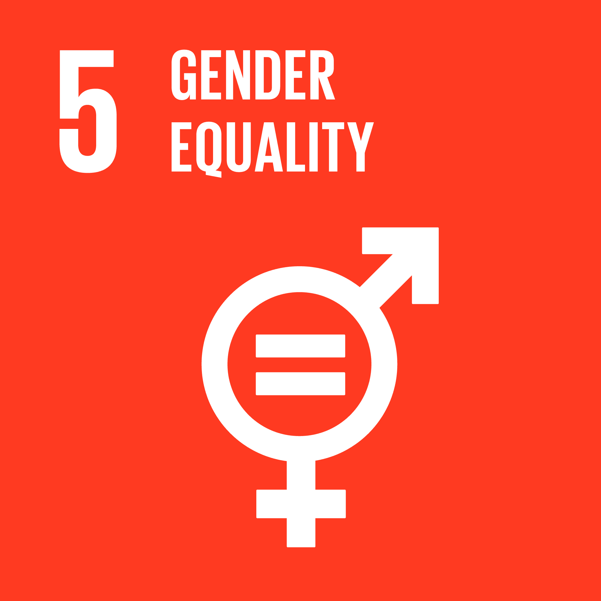 Icon for UN Global goal 5 Gender Equality