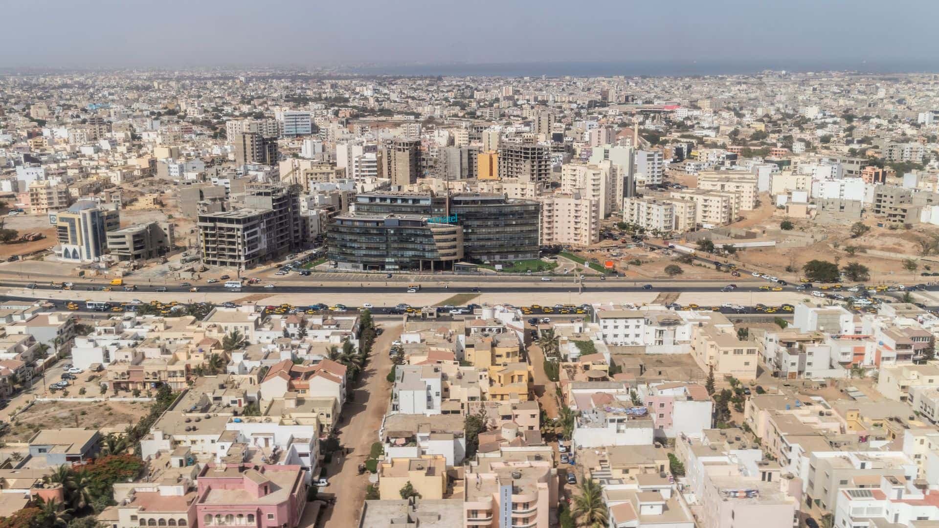 Stadssiluett Dakar