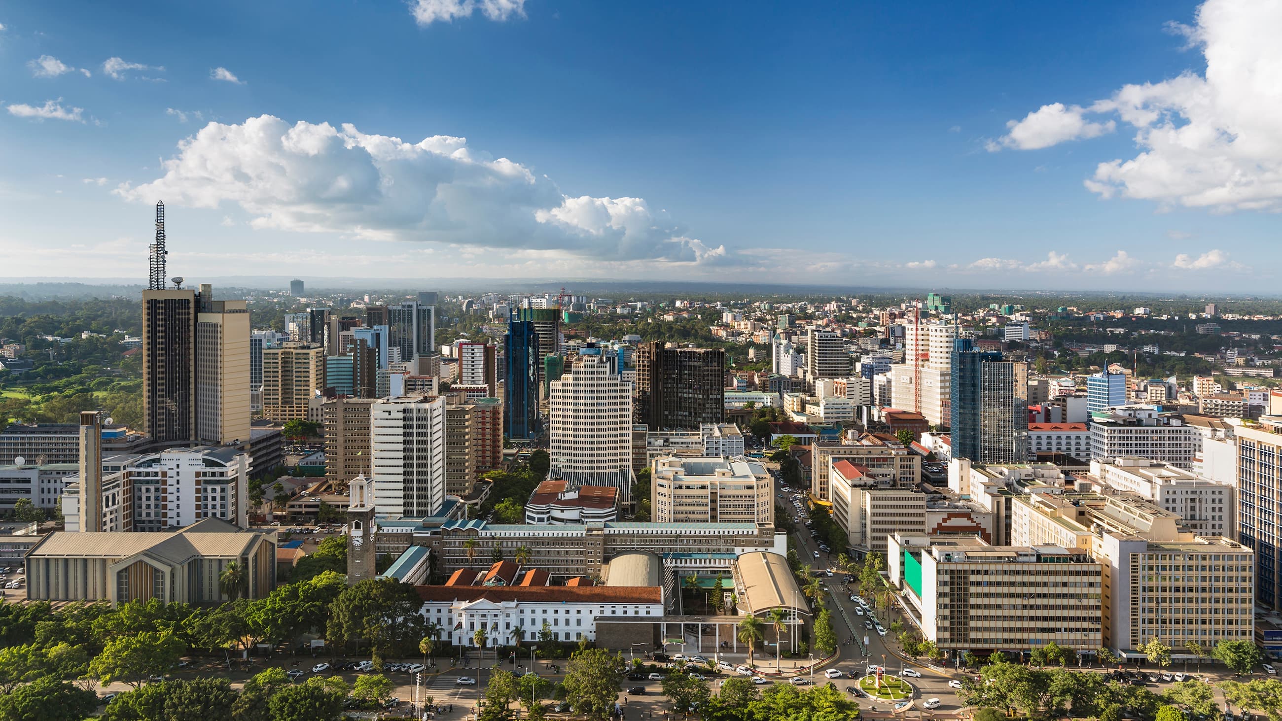 Image of a city skyline