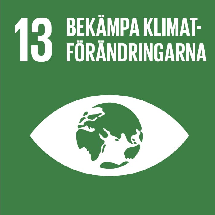 FNs globala mål 13 Bekämpa klimatförändringarna