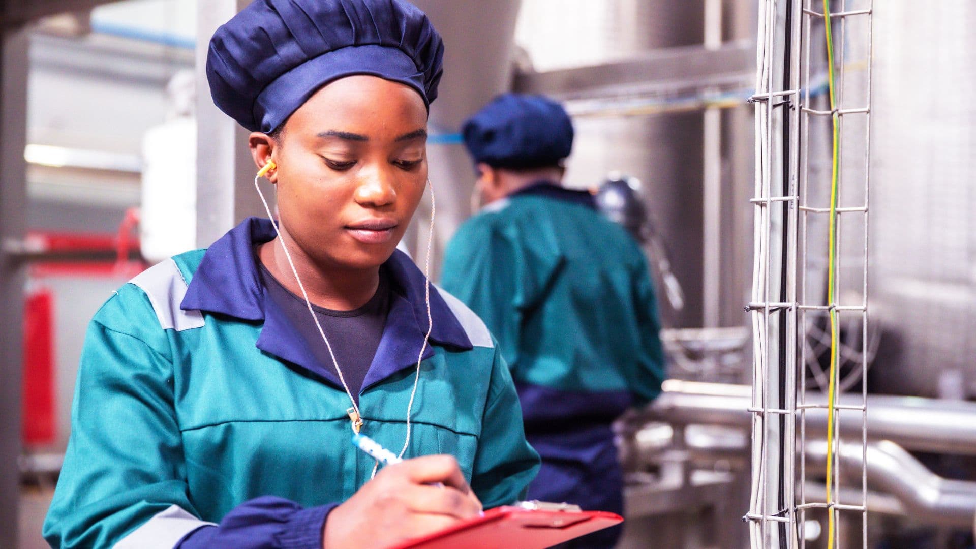 Kenyan worker