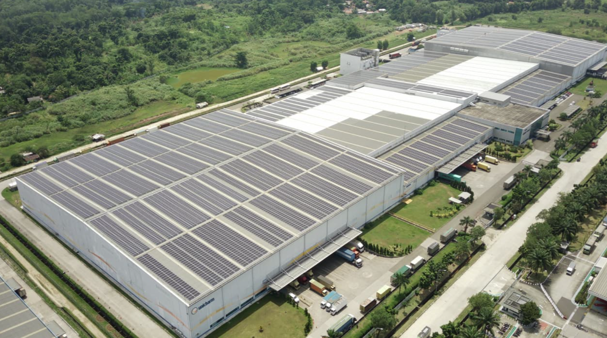 Image of a solar rooftop